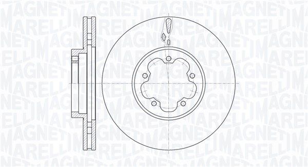 MAGNETI MARELLI Jarrulevy 361302040544